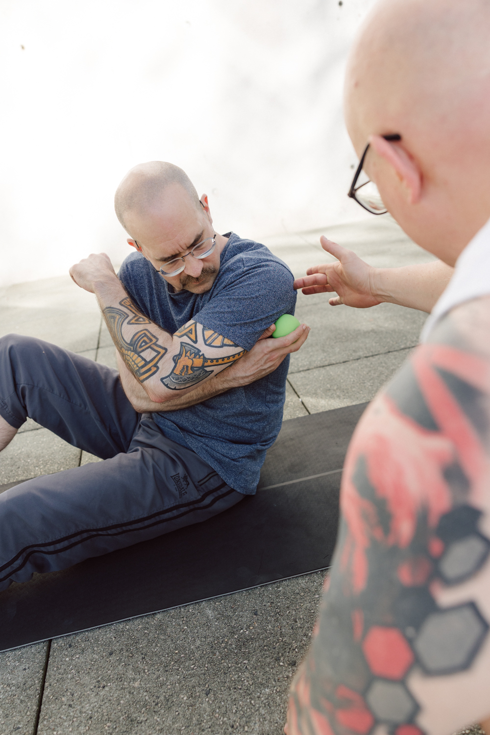 Schmerzcoaching: Training mit Matze Trunk